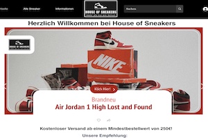House of Sneakers Affiliate program