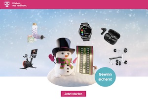 Telekom Gewinnspiel Affiliate program